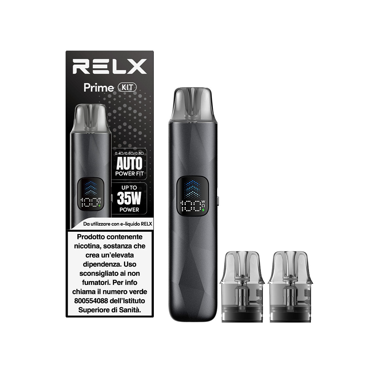RELX Prime Starter Kit (1+2) RELX Prime Starter Kit (1+2)