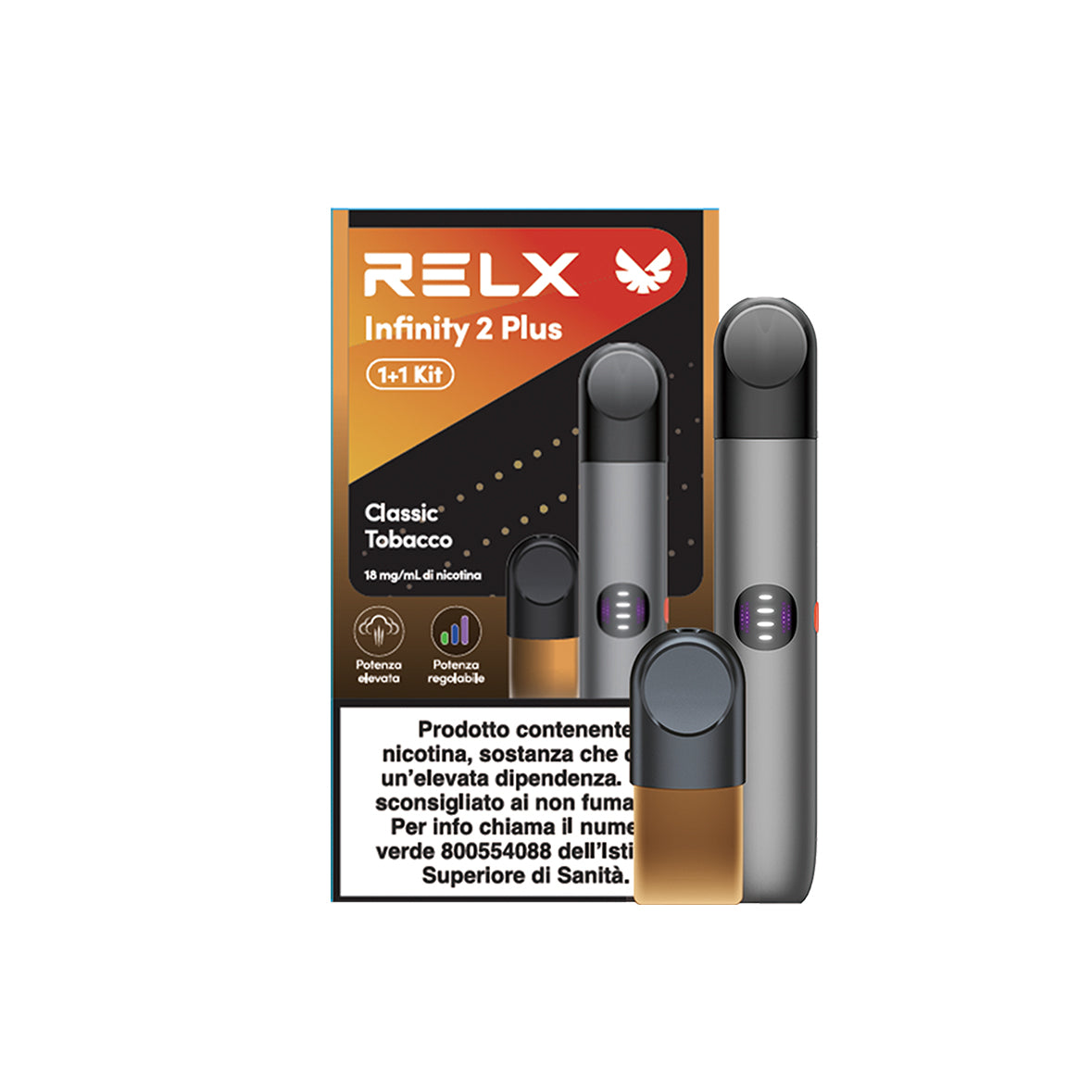 Relx Pod Senza Nicotina RELX Infinity 2 Plus Kit Nicotine-Free Vapes: Enjoy Flavor without the Relx Pod Senza Nicotina RELX Infinity 2 Plus Kit Nicotine-Free Vapes: Enjoy Flavor without the