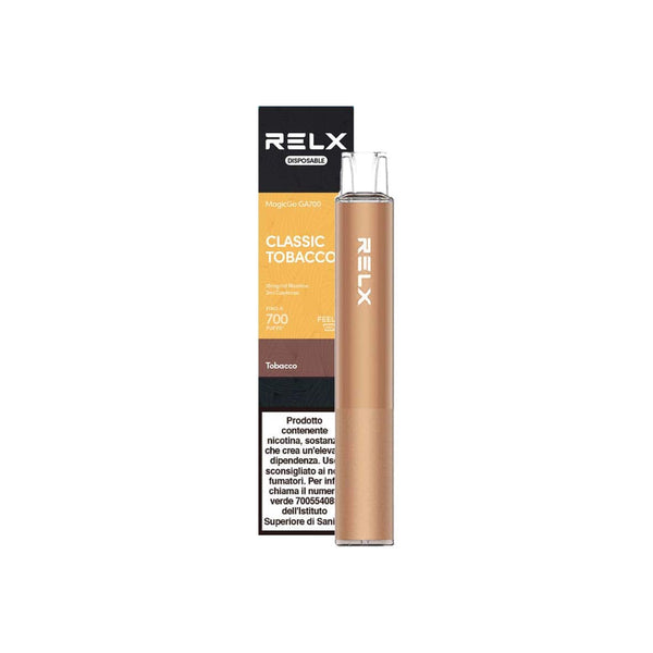 RELX Italy 18mg/ml / Classic Tobacco RELX MagicGo Usa e Getta
