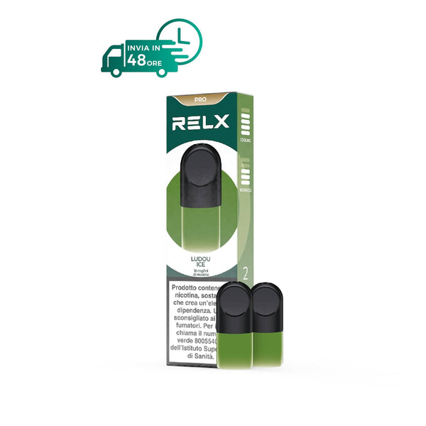 RELX-ITALY 18mg/ml / Ludou Ice RELX Pod Pro - Scopri più di 17 gusti preferiti da 18 mg. a 0,0 mg di nicotina.
