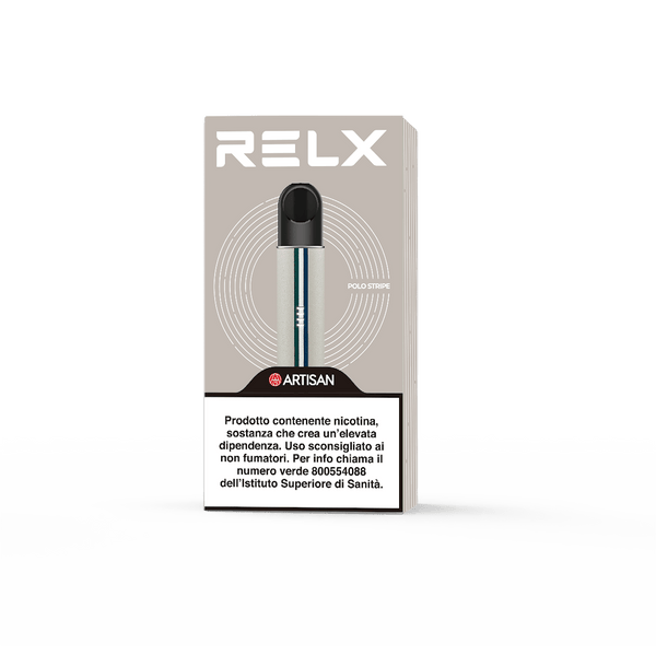 RELX Italy Polo Stripe Sigaretta Elettronica RELX Artisan
