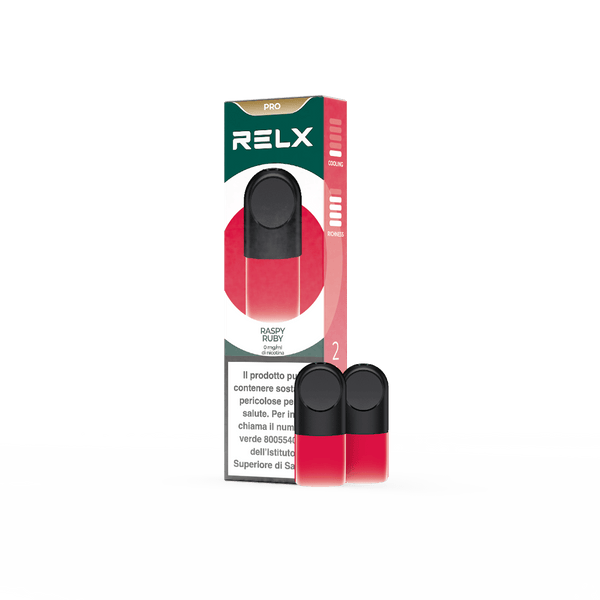 RELX-ITALY RELX Pod Pro - da 18 mg. a 0,0 mg di nicotina.
