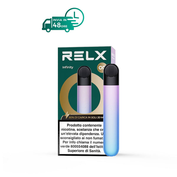 RELX-ITALY Sky Blush Dispositivo RELX Infinity - Sigaretta Elettronica RELX Nero, Gold, Argento e piú
